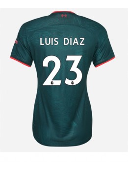 Liverpool Luis Diaz #23 Ausweichtrikot für Frauen 2022-23 Kurzarm